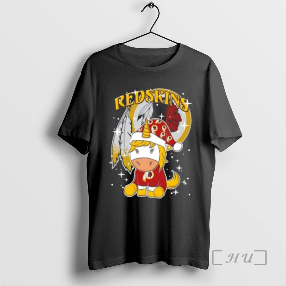 Officials Washington Redskins Football X Unicorn Merry Christmas