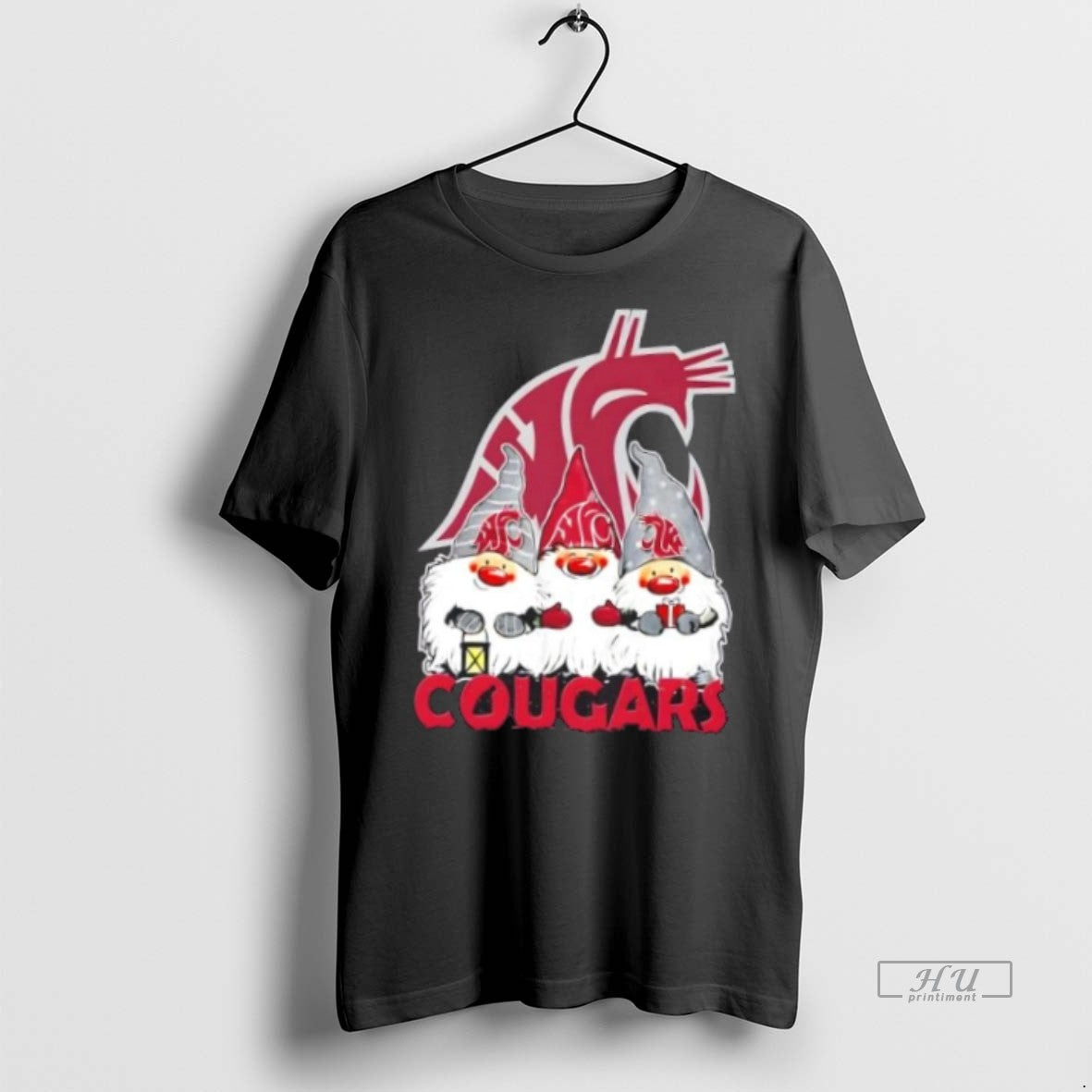 Officials Washington State Cougars X Gnomes Xmas Christmas Premium Tee Shirt Sweater