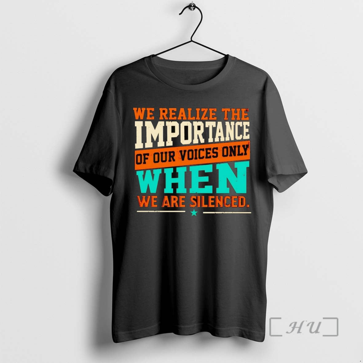Officials We Realize The Importance Of Our Voices Only When We Are Silenced T Shirts