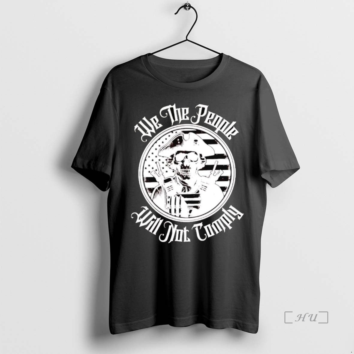 Officials We The People Will Not Comply Skull T Shirt Sweater