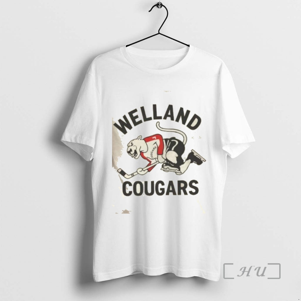 Officials Welland Cougars Hockey Tee Shirt Sweater