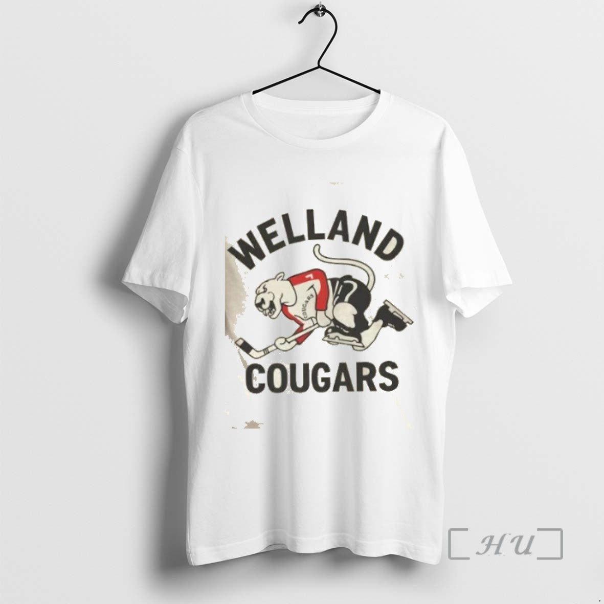 Officials Welland Cougars Hockey Tee Shirt Sweater
