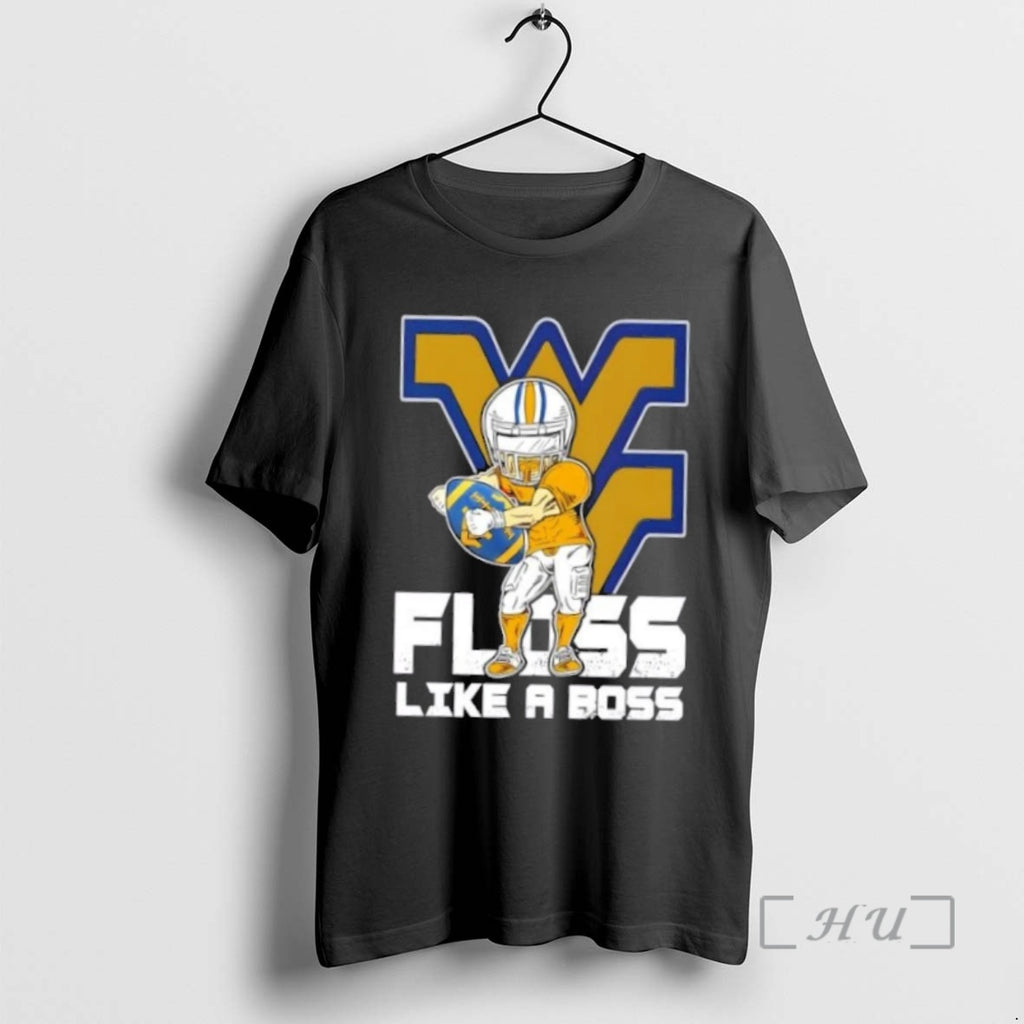 Officials West Virginia Mountaineers Football Floss Like A Boss T Shirt Sweater
