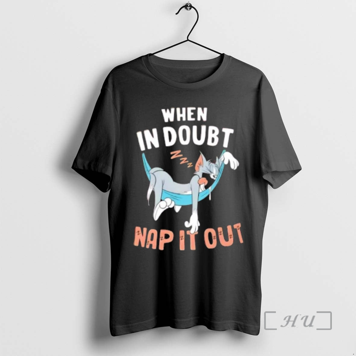 Officials When In Doubt Nap It Out Lazy Cat Premium T Shirt Sweater