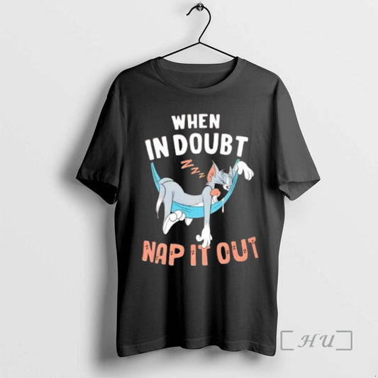 Officials When In Doubt Nap It Out Lazy Cat Premium T Shirt Sweater