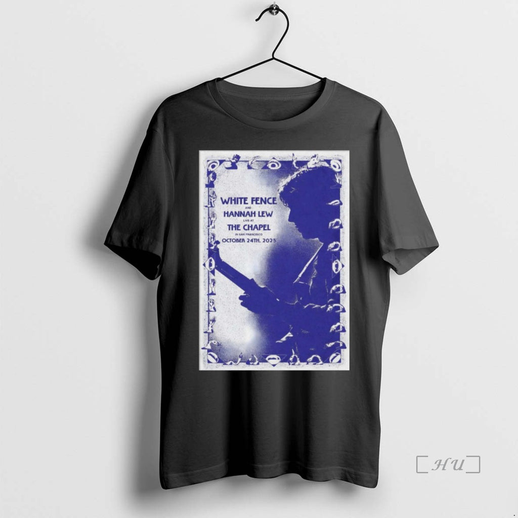 Officials White Fence And Hannah Lew October 24 2025 San Francisco Tour T Shirt Sweater
