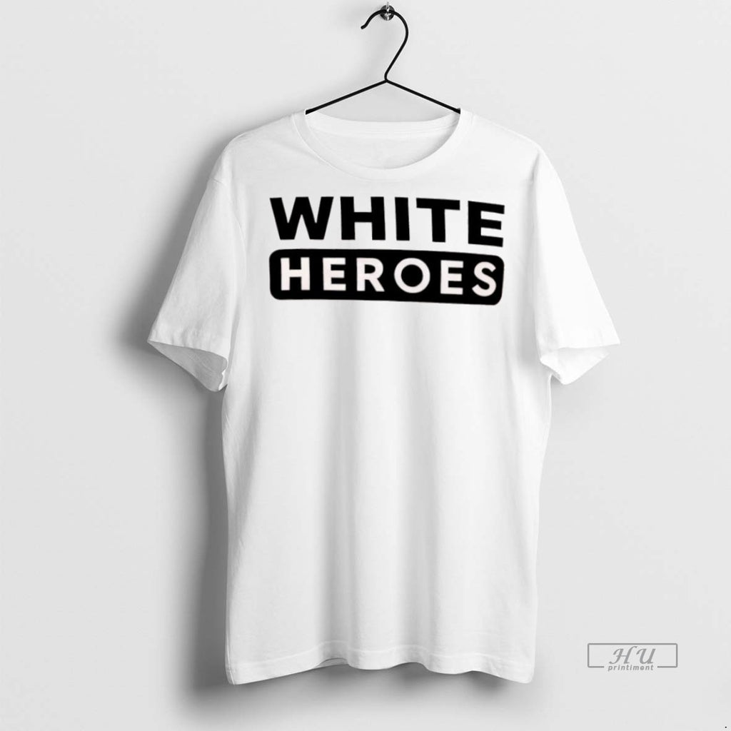 Officials White Heroes Tee Shirt Sweater