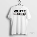 Officials White Heroes Tee Shirt Sweater