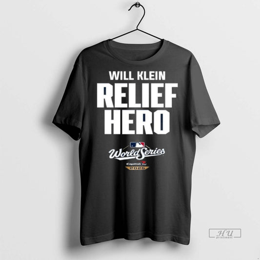 Officials Will Klein Relief Hero 2025 World Series Tee Shirt Sweater