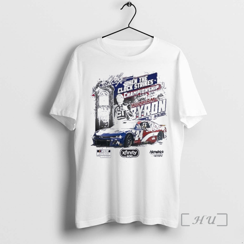 Officials William Byron 2025 Xfinity 500 Race Winner T Shirt Sweater