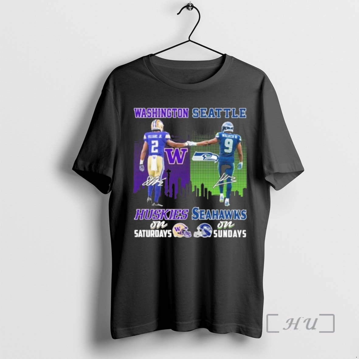 Officials Williams Jr Huskies On Saturdays And Walker Iii Seahawks On Sundays