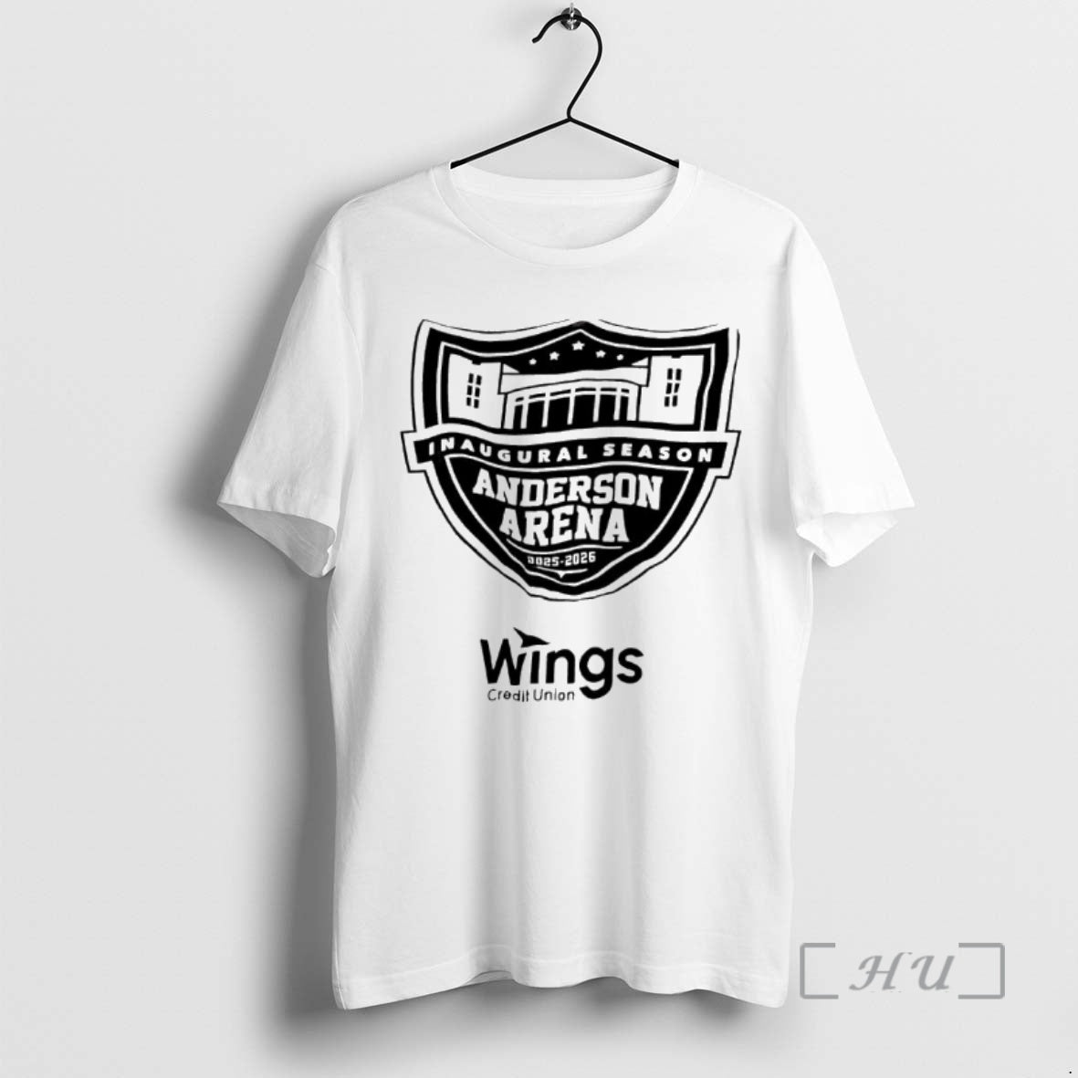 Officials Wings Anderson Arena Inaugural Season 2025 2026 Logo