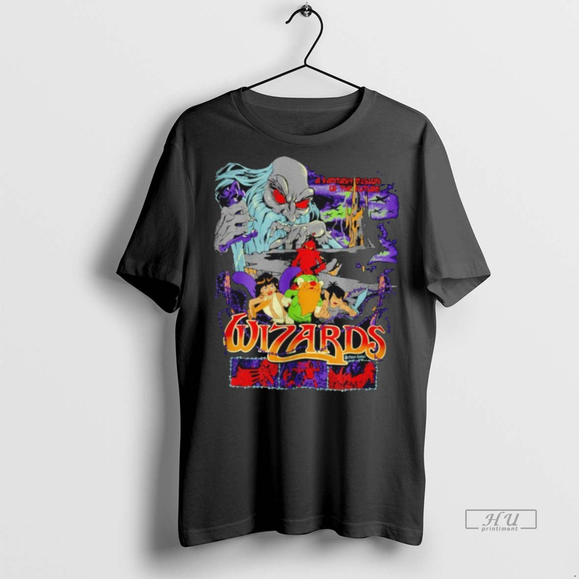 Officials Wizards A Fantasy Vision Of The Future Graphic Tee Shirt Sweater