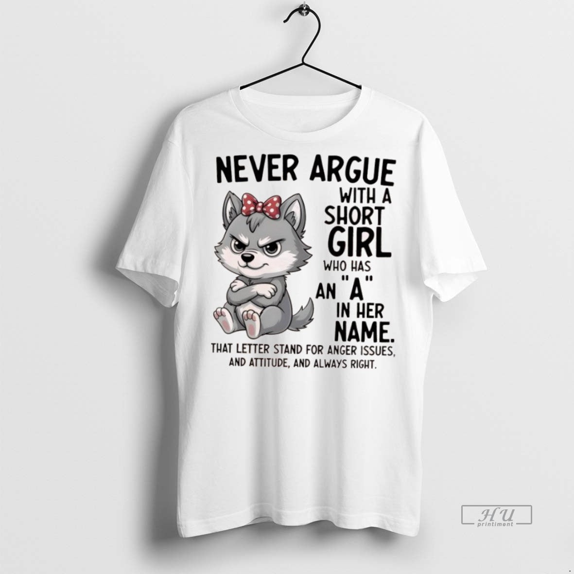 Officials Wolf Never Argue With A Short Girl Who Has An A In Her Name