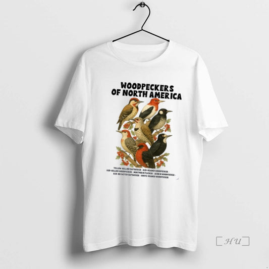 Officials Woodpecker Bird Nature Lover Woodpeckers Of North America Premium T Shirt Sweater