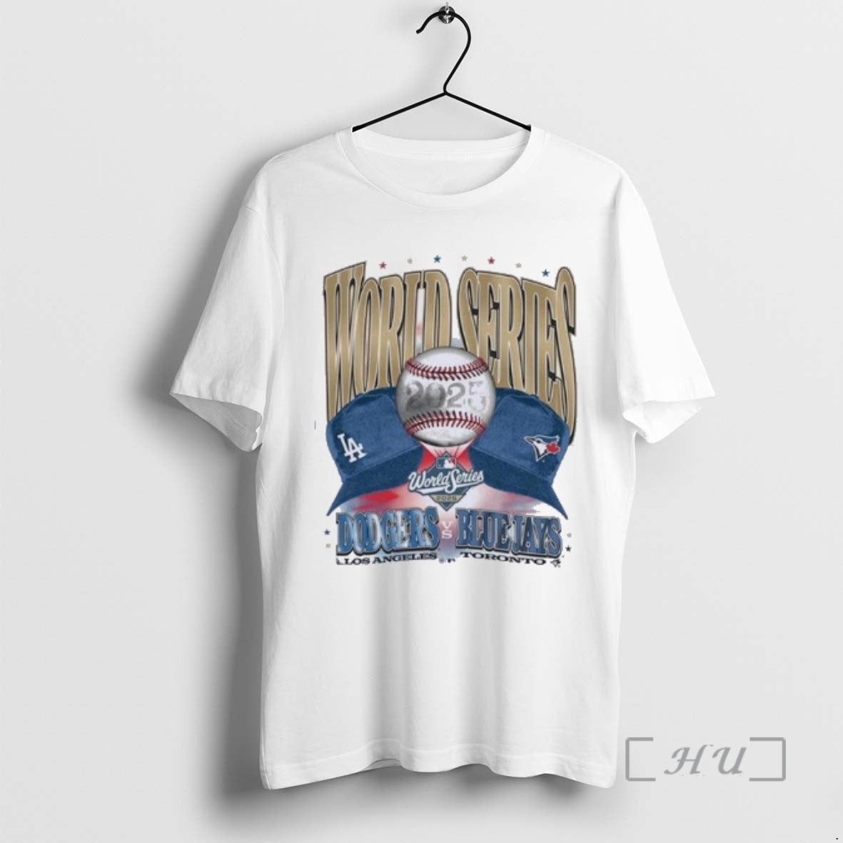 Officials World Series 2025 Dodgers Vs Blue Jays Dueling Caps