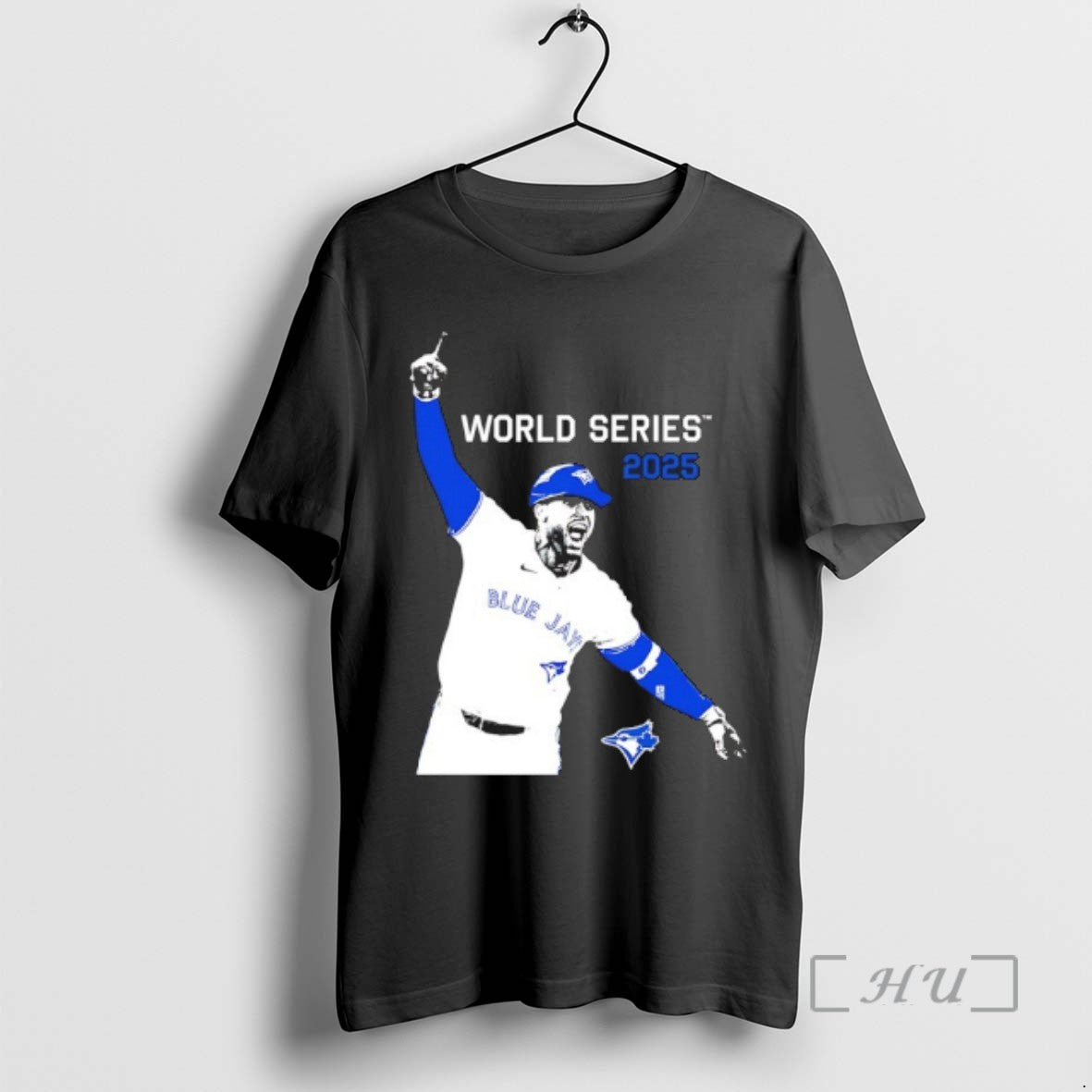 Officials World Series 2025 George Springer Toronto Blue Jays Tee Shirt Sweater