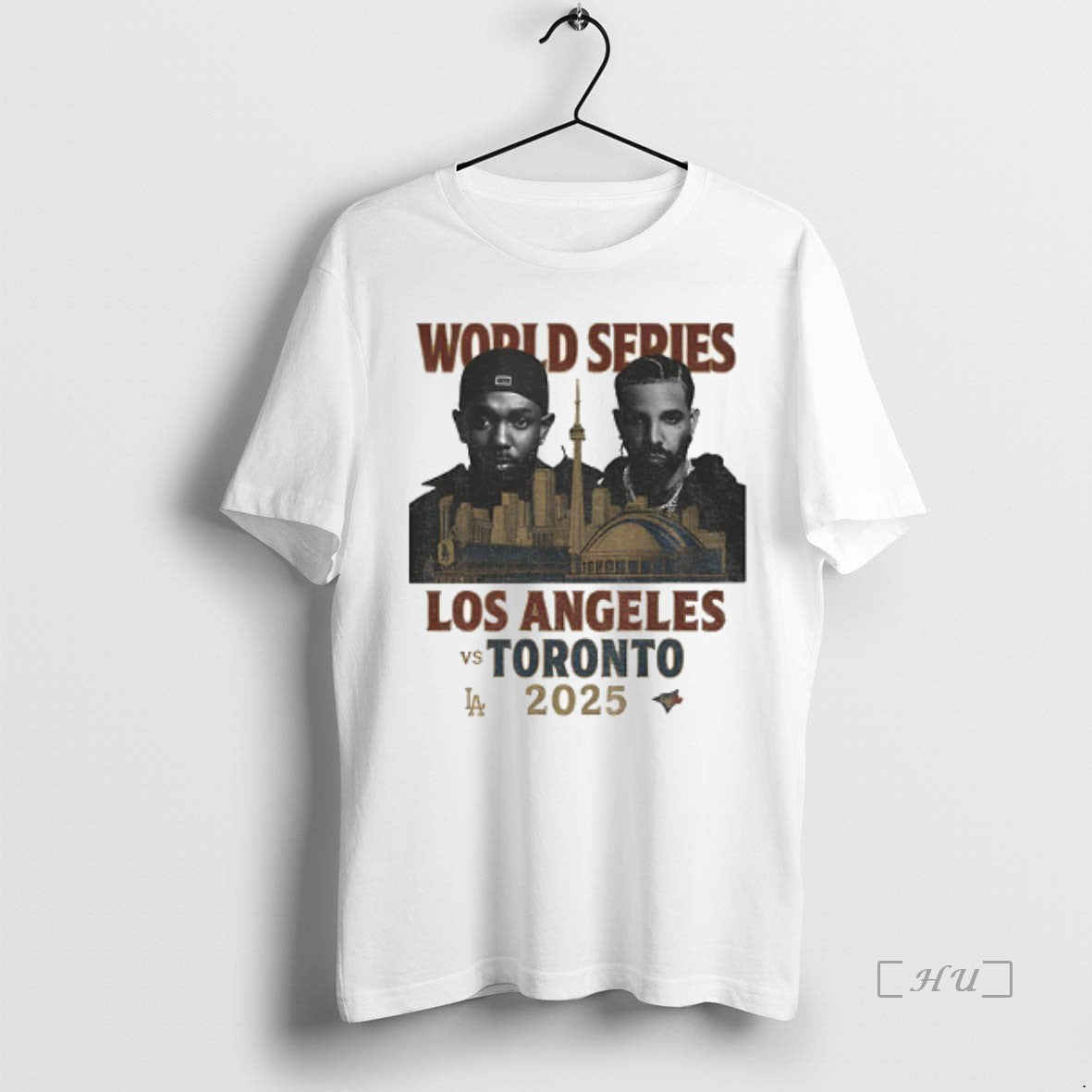 Officials World Series 2025 Los Angeles Vs Toronto Graphic Drake Vs Kendrick T Shirt Sweater