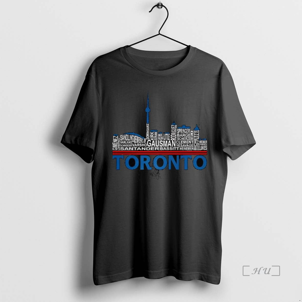 Officials World Series 2025 Toronto Blue Jays Player Named Skyline Premium T Shirt Sweater