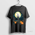 Officials World Series 2025 Trophy Under Moonlight Halloween Premium T Shirt Sweater
