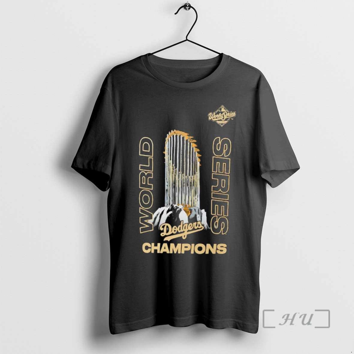 Officials World Series Champions Trophy Los Angeles Dodgers 2025 Premium T Shirt Sweater