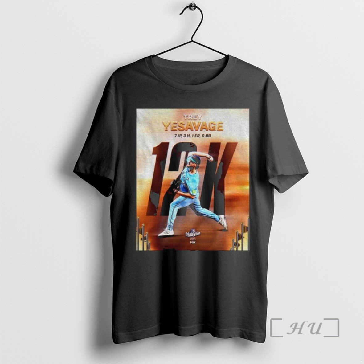 Officials World Series Masterpiece Trey Yesavage 12k 7ip 1er T Shirt Sweater