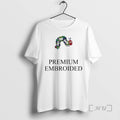 Officials Worm Eat The Rich Premium Embroidered Anti Capitalist