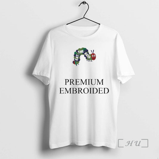Officials Worm Eat The Rich Premium Embroidered Anti Capitalist