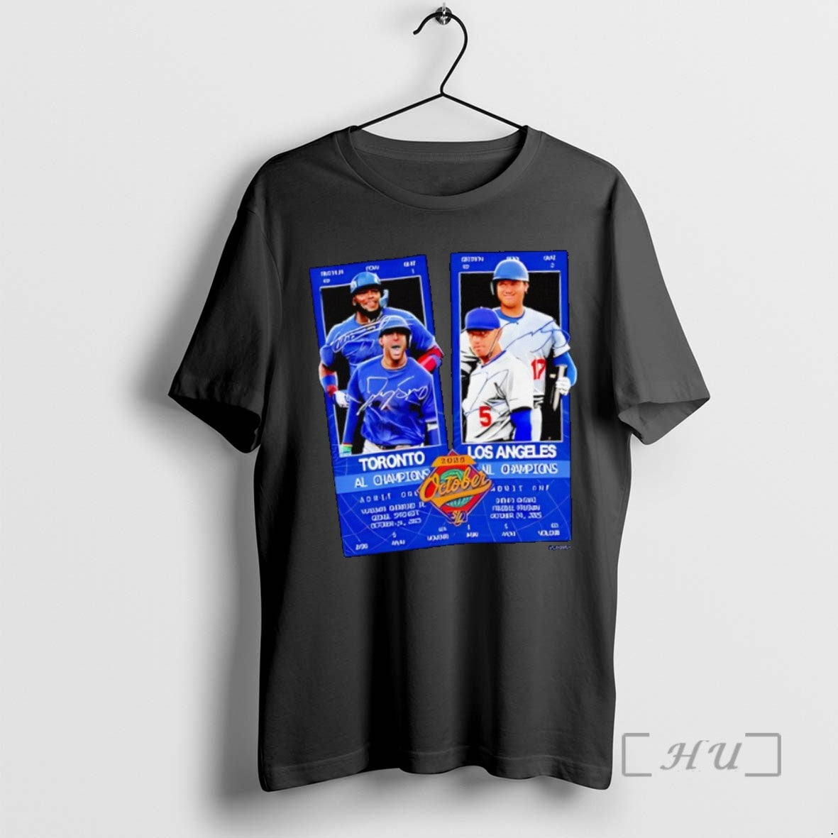 Officials Ws Matchup Toronto Vs Los Angeles Al Champions October 2025 T Shirt Sweater