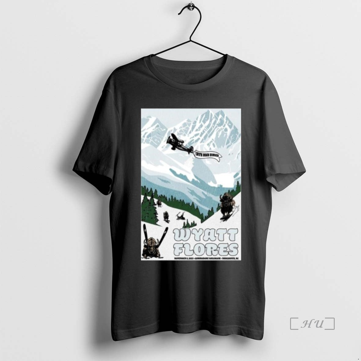Officials Wyatt Flores Commodore Ballroom November 9 2025 Tour Long Sleve Premium T Shirts Sweater