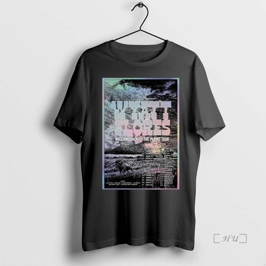 Officials Wyatt Flores Welcome Back To The Plains Tour 2025 Long Sleve T Shirts Sweater