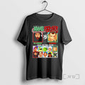 Officials Xmas Fighter Die Hard The Terrorist Vs The Cowboy Choose Your Premium T Shirts