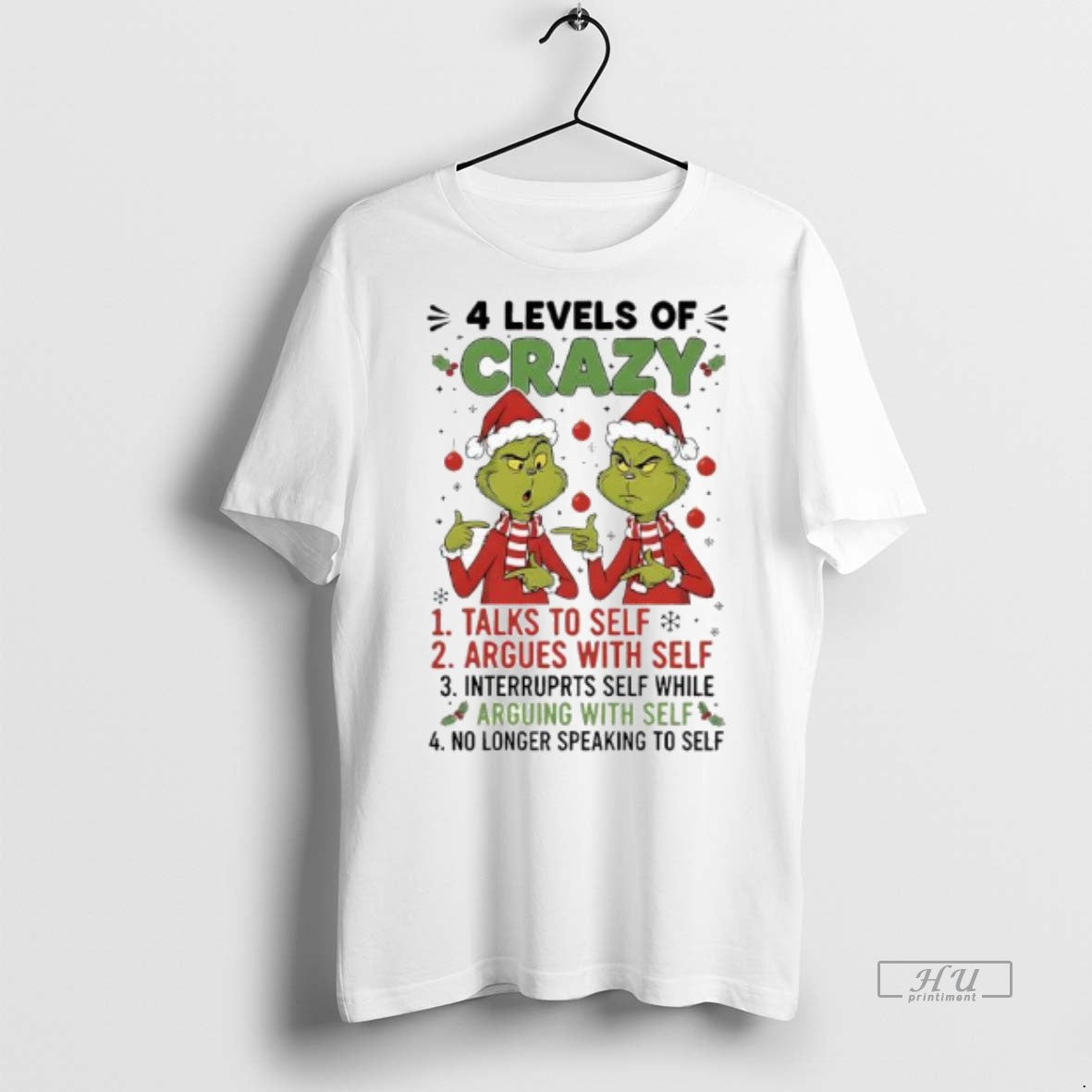 Officials Xmas Grinch Levels Of Crazy Talks To Self Argues With Self Interruprts Self While