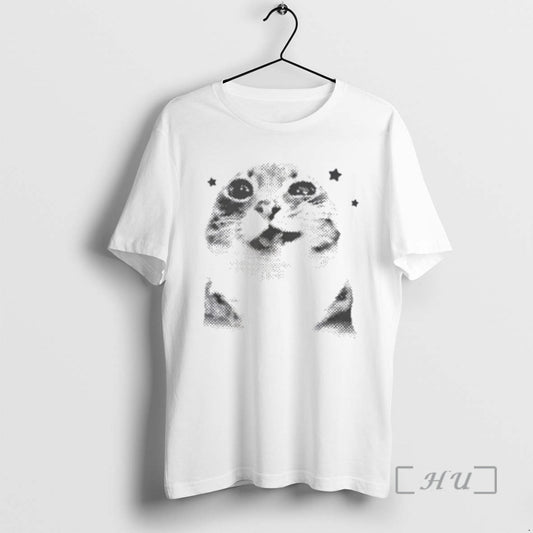 Officials Y2k Retro Cat Meme T Shirt Sweater