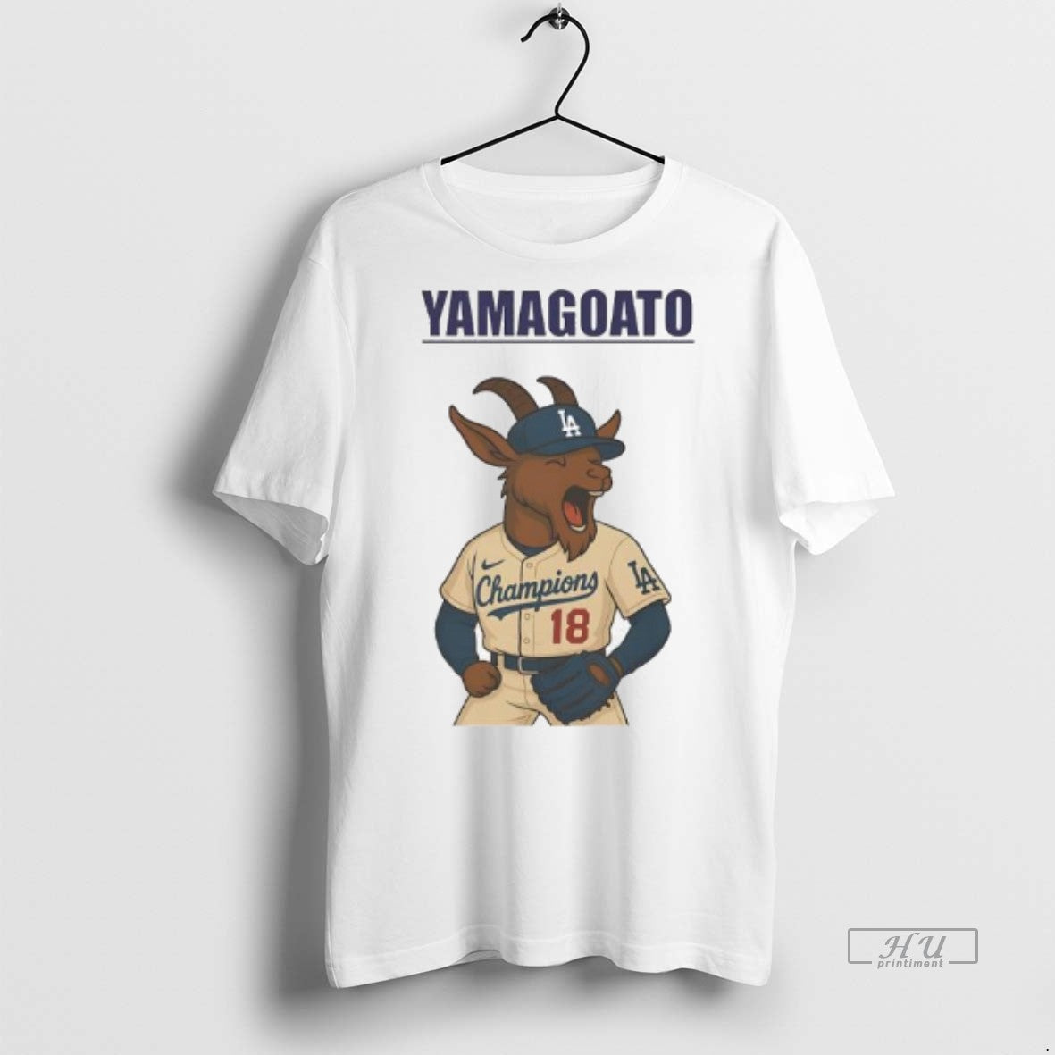 Officials Yamagoato Champions Goat 18 Graphic Premium Tee Shirt Sweater