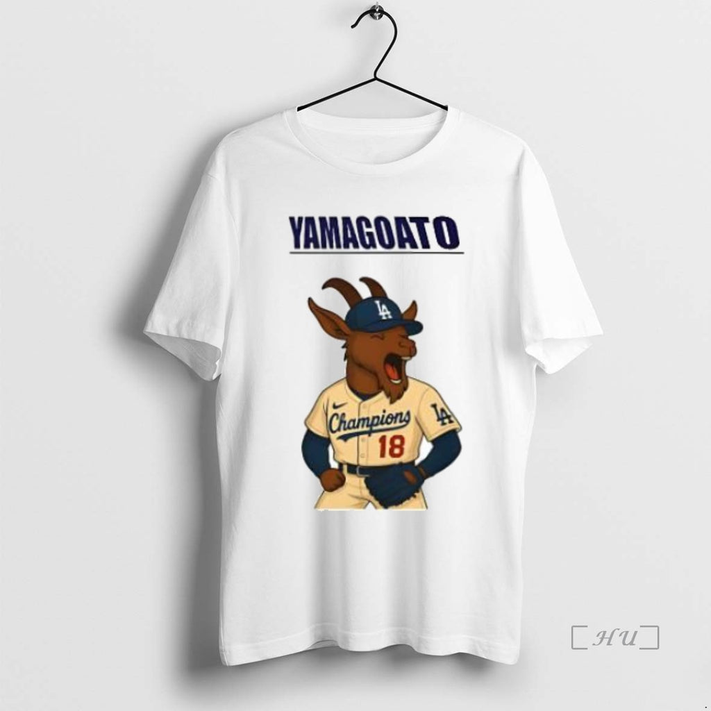 Officials Yamagoato Goat Champions 2025 Mvp Premium T Shirt Sweater