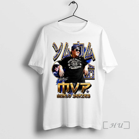 Officials Yamamoto Los Angeles Dodgers World Series Champions 2025 Mvp Signature Premium T Shirts Sweater