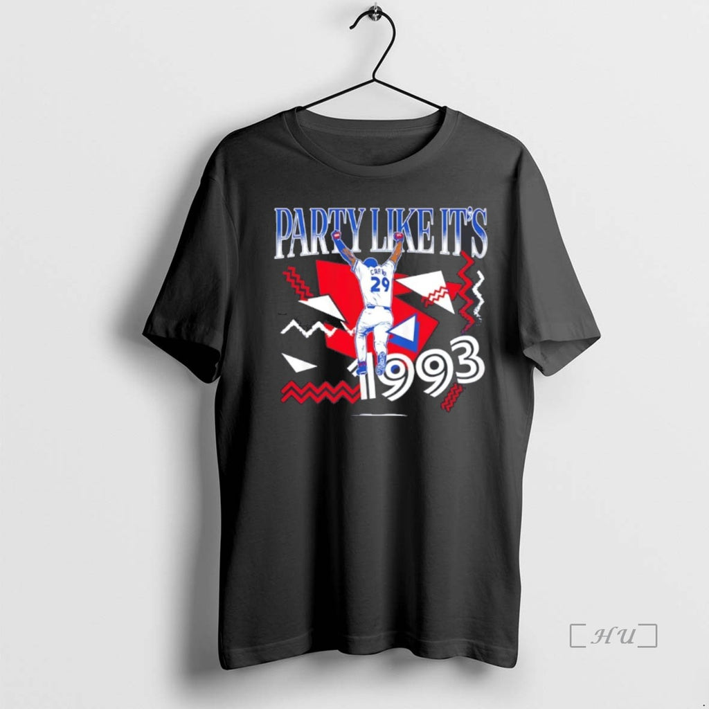 Officials Yariel Rodriguez Toronto Blue Jays Party Like Its 1993 T Shirt Sweater
