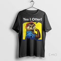Officials Yes I Otters Strong Girl T Shirt Sweater