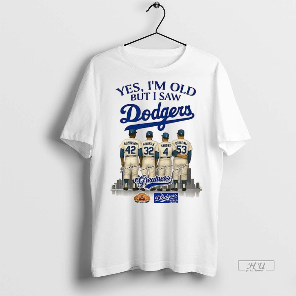 Officials Yes Im Old But I Saw Los Angeles Dodgers Greatness Robinson Koufax Snider Drysdale