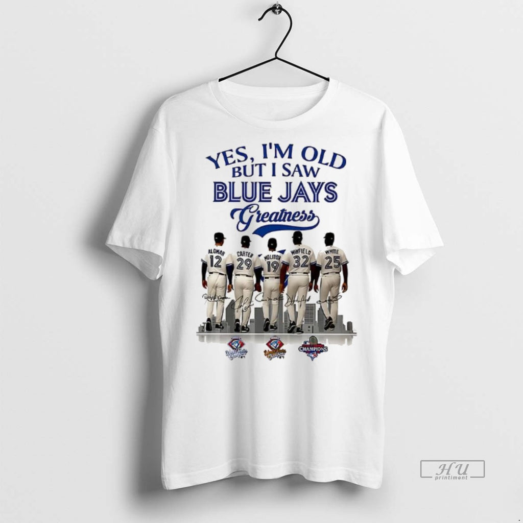 Officials Yes Im Old But I Saw Toronto Blue Jays Greatness Player Signature