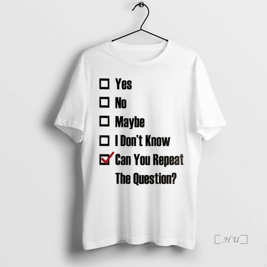 Officials Yes No Maybe I Dont Know Can You Repeat The Question Tick The Box