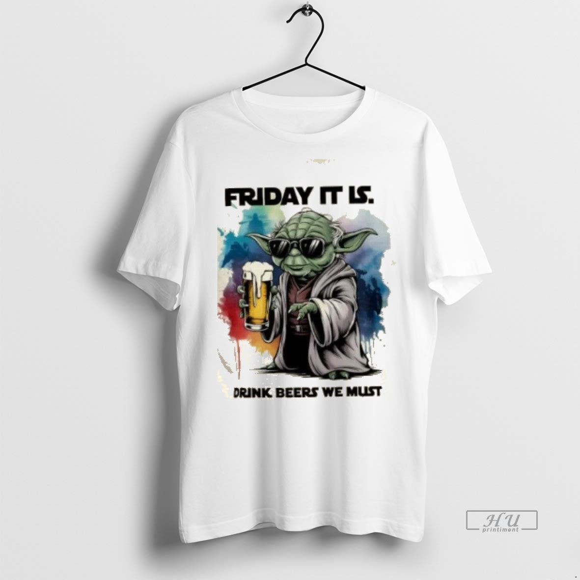 Officials Yoda Old Master Friday It Is Drink Beers We Must Premium Tee Shirt Sweater