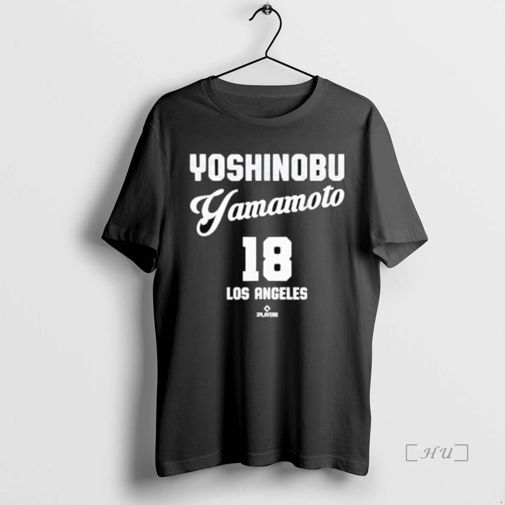 Officials Yoshinobu Yamamoto 18 Los Angeles Baseball Premium T Shirt Sweater
