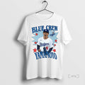 Officials Yoshinobu Yamamoto 18 Los Angeles Dodgers Blue Crew Mlb Baseball 2025 Premium T Shirts