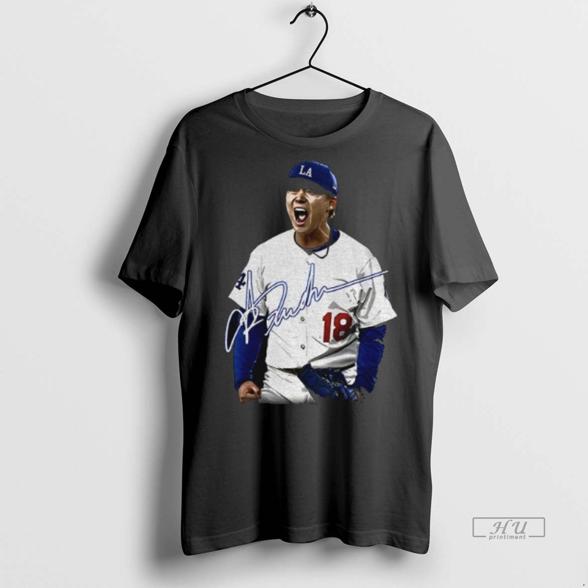 Officials Yoshinobu Yamamoto 18 Los Angeles Dodgers Mvp Baseball World Series 2025 Signature Premium Tee