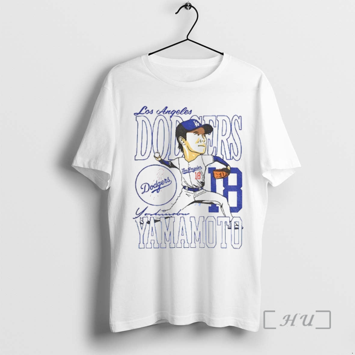 Officials Yoshinobu Yamamoto 18 Posing Mvp Los Angeles Dodgers 2025 World Series Champions Premium