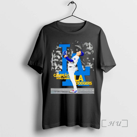 Officials Yoshinobu Yamamoto 2025 Dodgers World Series Champions Premium T Shirt Sweater