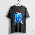 Officials Yoshinobu Yamamoto La Dodger 18 Premium T Shirt Sweater