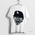 Officials Yoshinobu Yamamoto La Dodgers Big Face Premium T Shirt Sweater